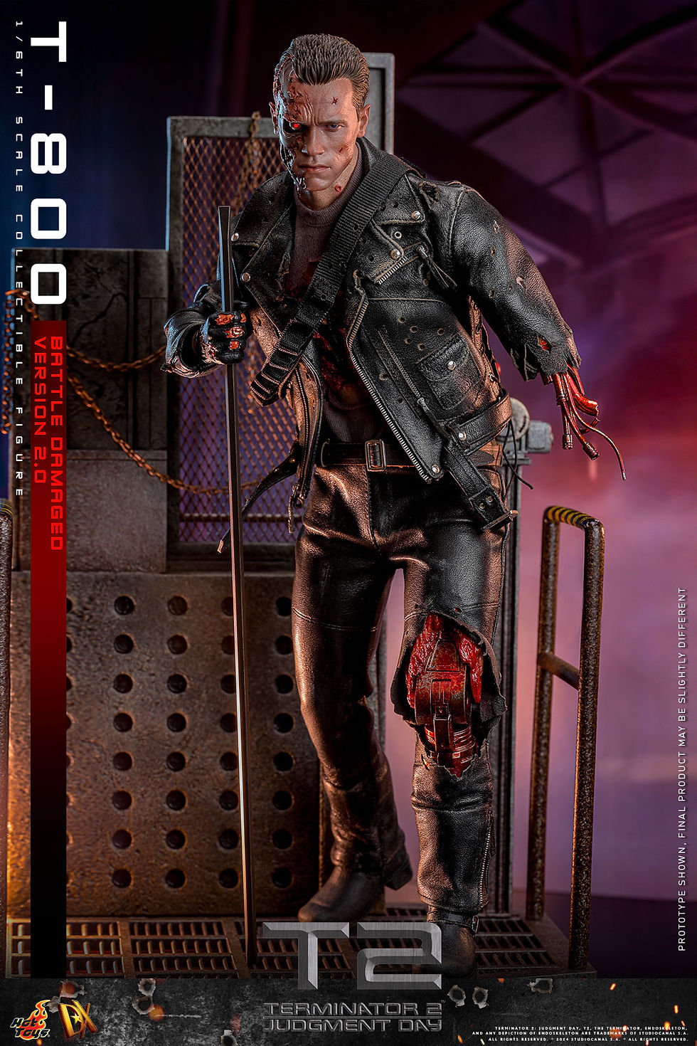 Thumbnail: Terminator 2: The Judgment Day 1/6 T-800 (Battle Damaged 2.0 DX46