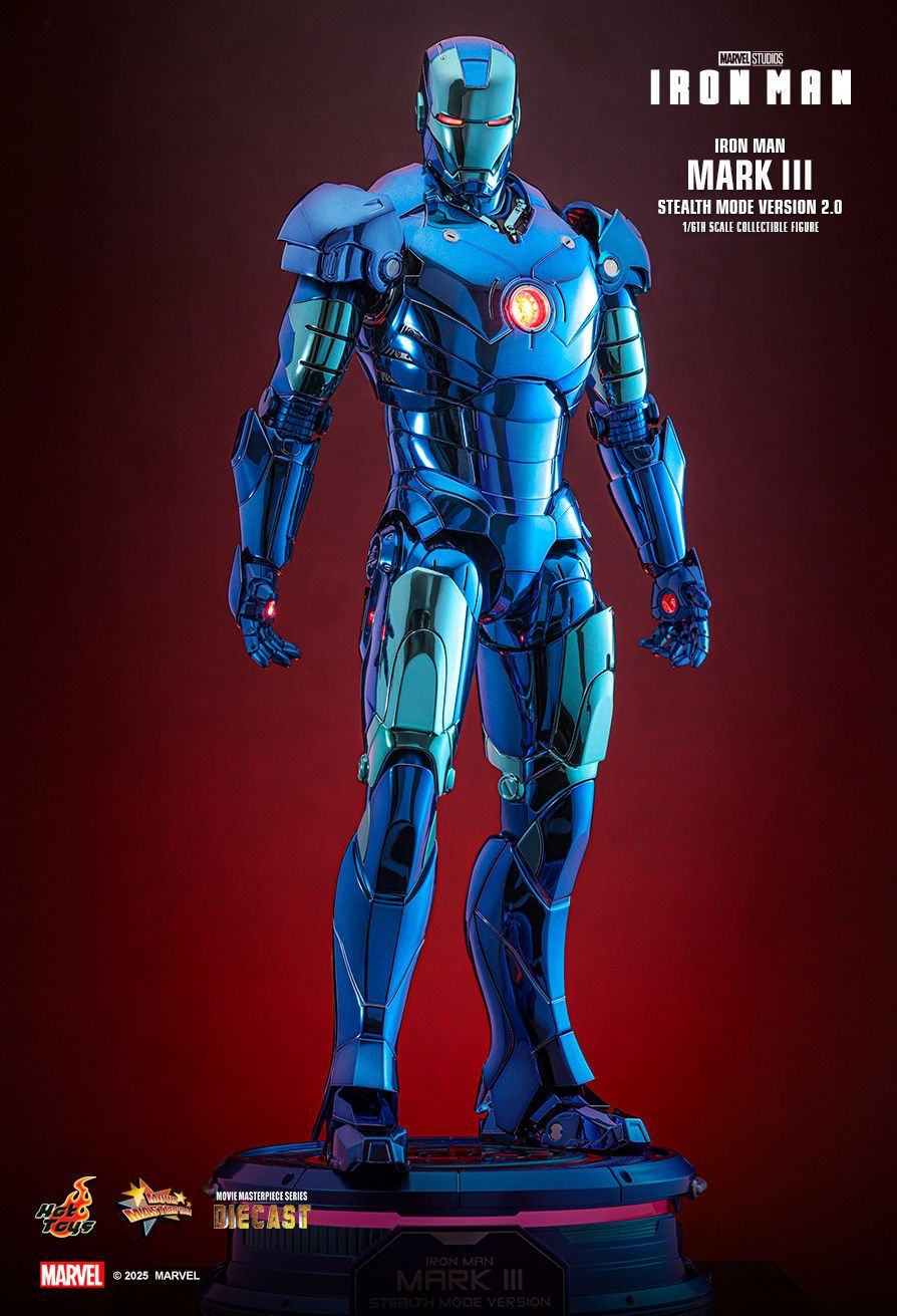 Miniatura: Iron Man 1/6 Iron Man Mark III (Stelth Mode Version) 2.0 MMS814D71