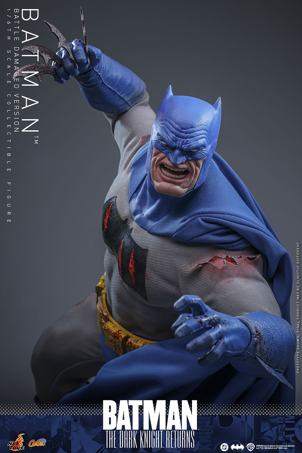 Thumbnail: Batman: The Dark Knight Returns 1/6  Batman Battle Damage  CMS031