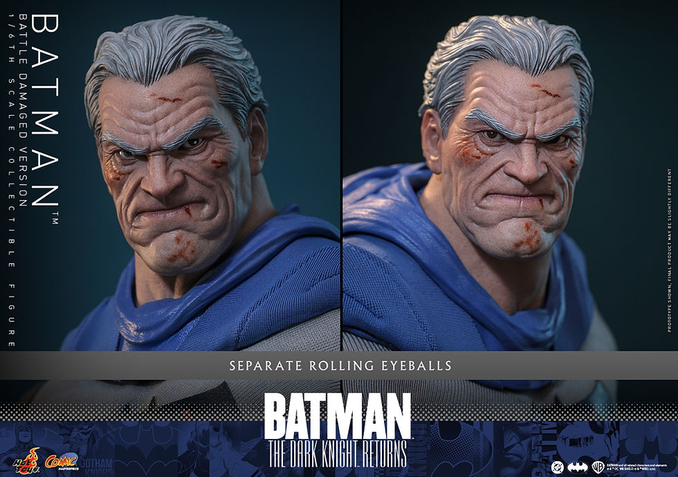 Thumbnail: Batman: The Dark Knight Returns 1/6  Batman Battle Damage  CMS031