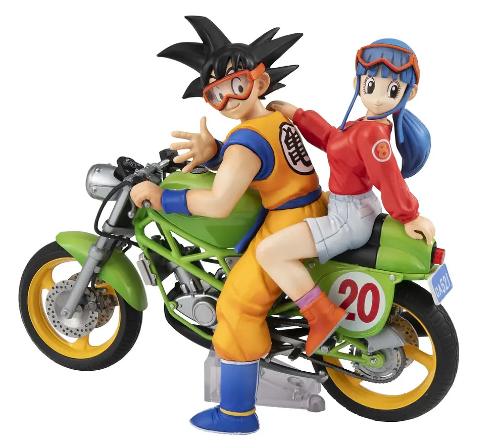 Miniatura: Dragon Ball Z Son Goku & Chichi Desktop Real Mccoy 05 Statue Limited Rerun
