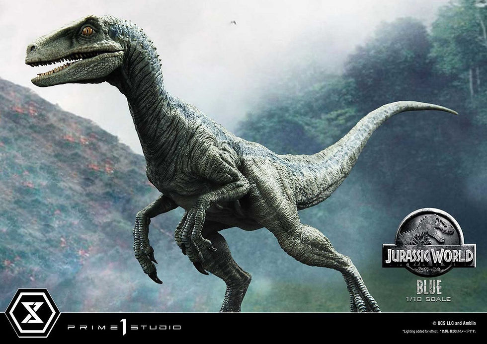Miniatura: Juassic World 1/10 Velociraptor Blue PCFJW-03