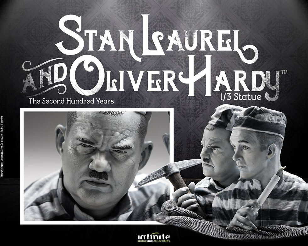 Miniatura: Stan Laurel & Oliver Hardy 1/3 Statue
