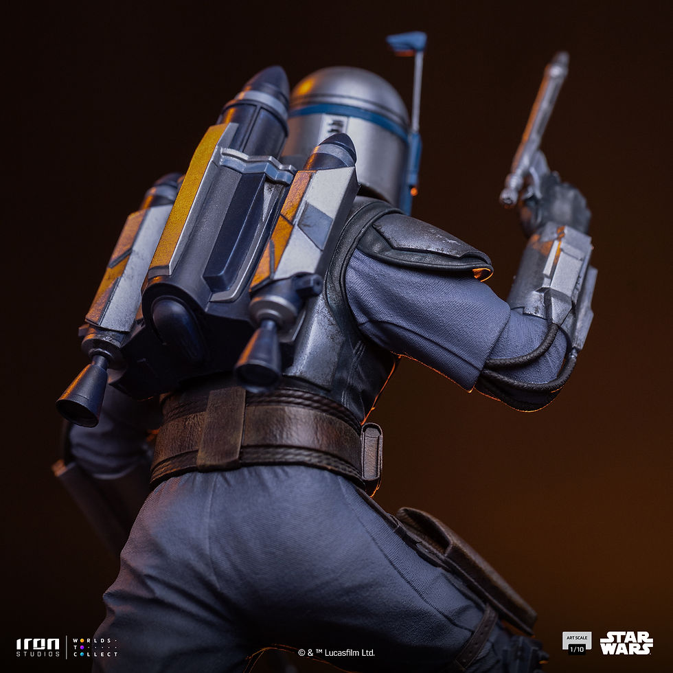 Thumbnail: Statue Jango Fett - Star Wars - Art Scale 1/10 - Iron Studios