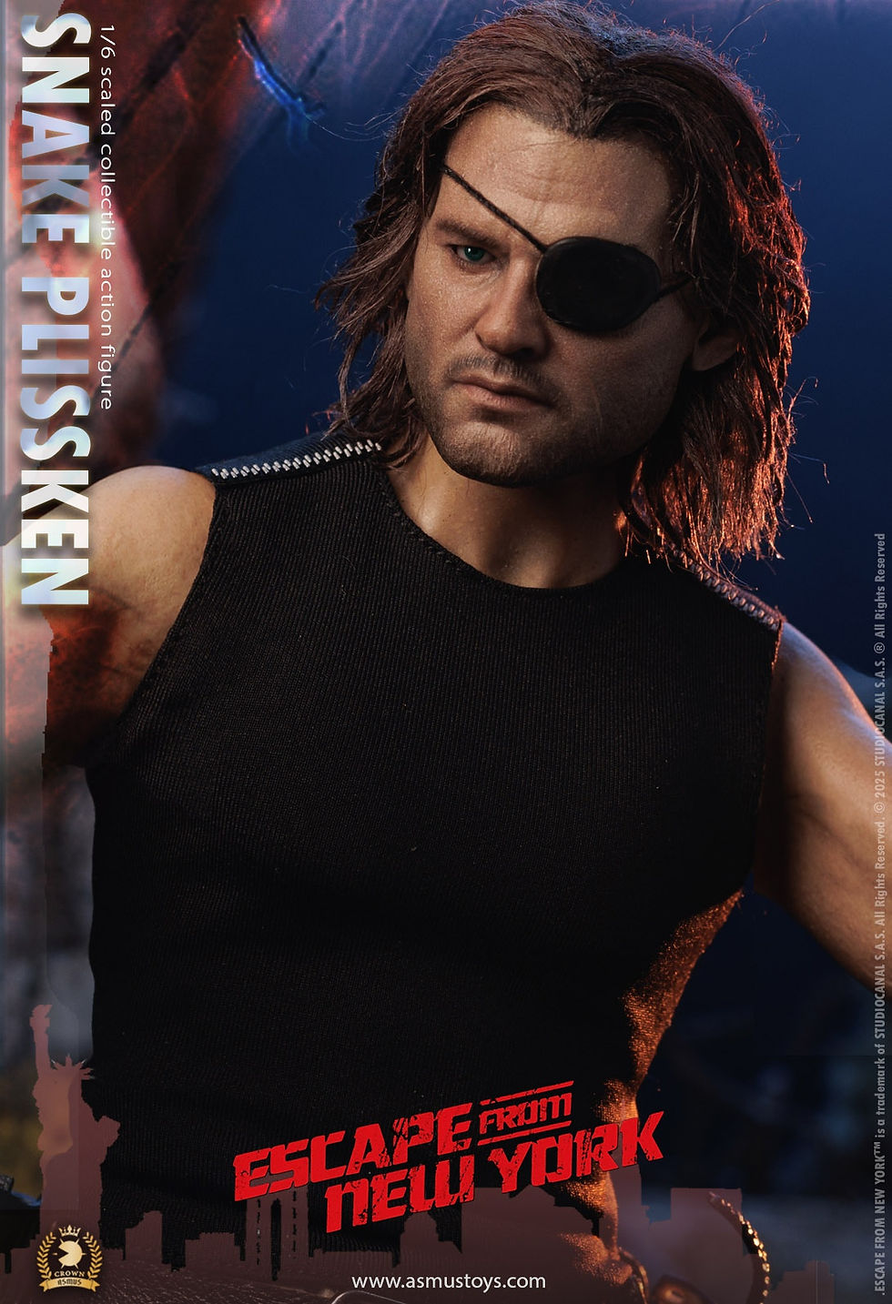 Thumbnail: AsmusToys Escape from New York 1/6 Snake Plissken CRW004
