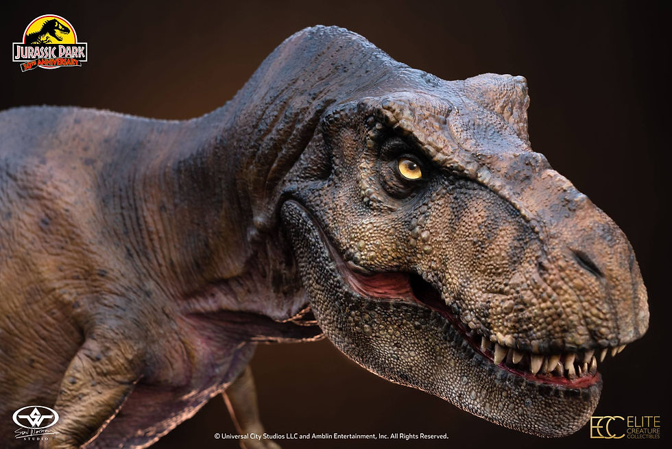 Miniatura: Jurassic Park Maquette 1/12 T-Rex by ECC