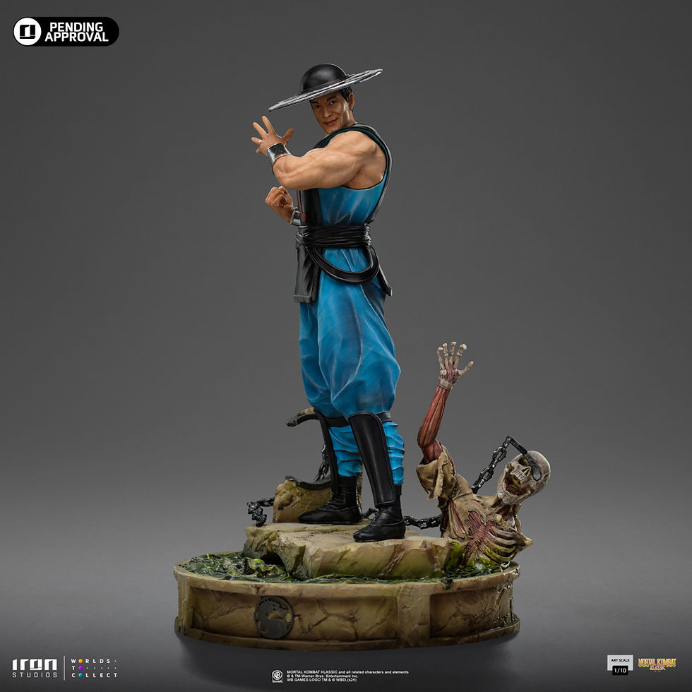 Miniatura: Iron Studios Mortal Kombat 1/10 Kung Lao Statue