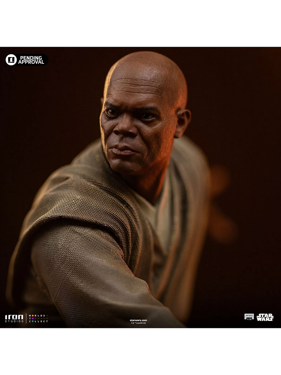 Miniatura: Mace Windu 1/10 - Star Wars - Art Scale 1/10 statue