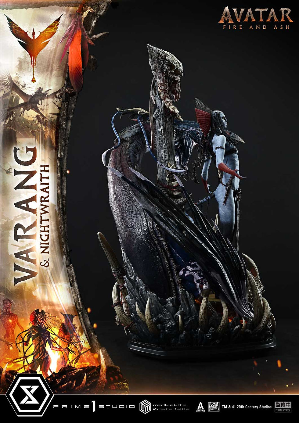 Miniatura: Avatar : Fire and Ash 1/4 Varang & Nightwraith Standard Ed. REMAVTR-03
