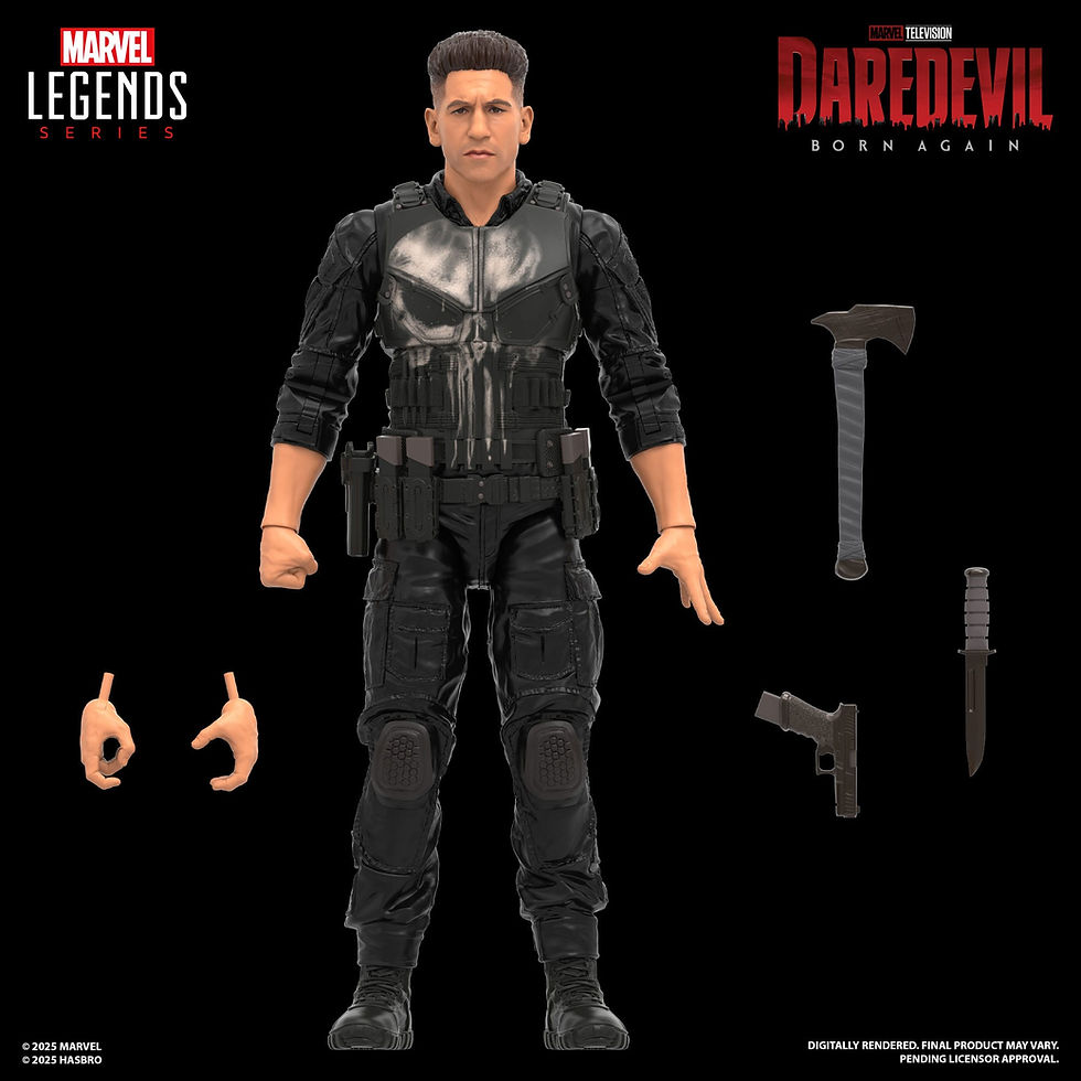 Miniatura: Daredevil: Born Again Marvel Legends Action Figure Punisher 15 cm