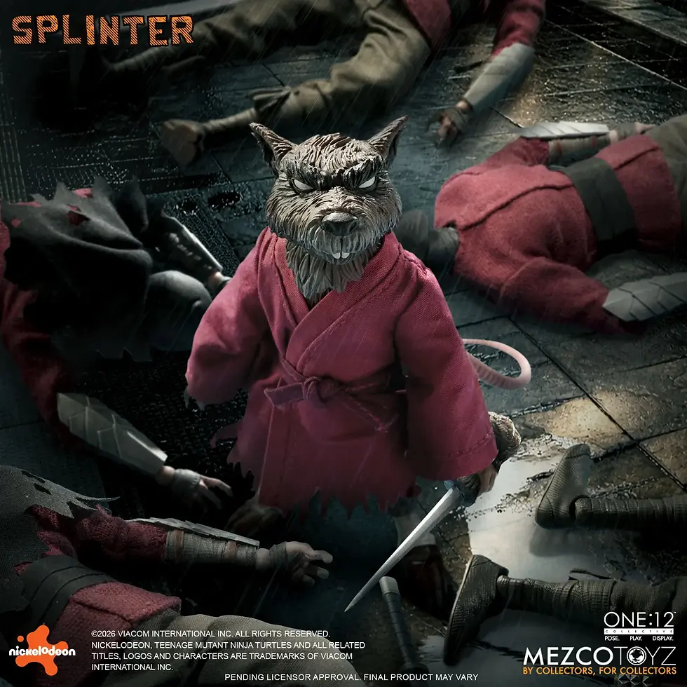 Thumbnail: Mezco Toys 1/12  Tmnt Splinter