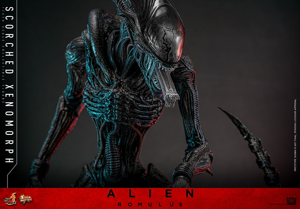 Thumbnail: Alien Romulus: 1/6 Scorched Xenomorph MMS784
