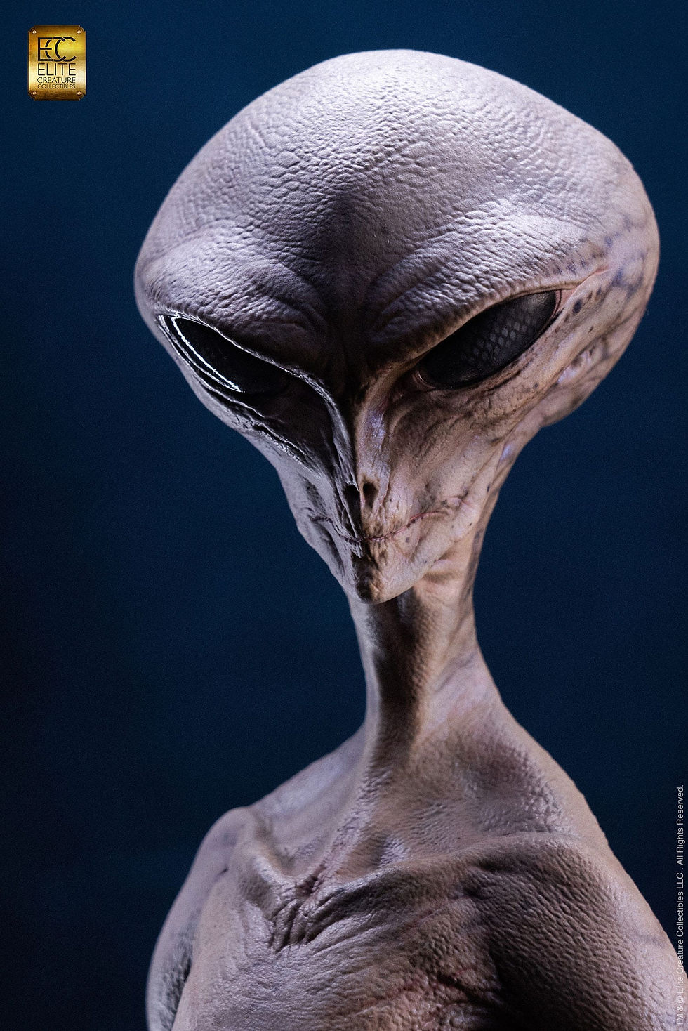 Miniatura: ECC's Elite Creature Line Statue Reptilian Grey Maquette by Steve Wang 61 cm
