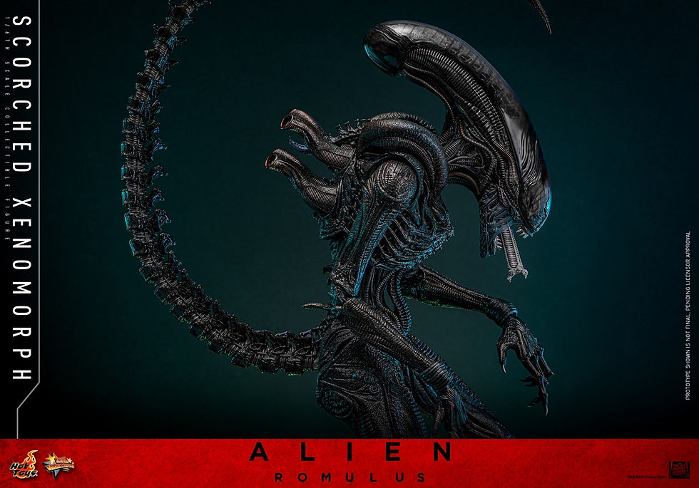 Thumbnail: Alien Romulus: 1/6 Scorched Xenomorph MMS784