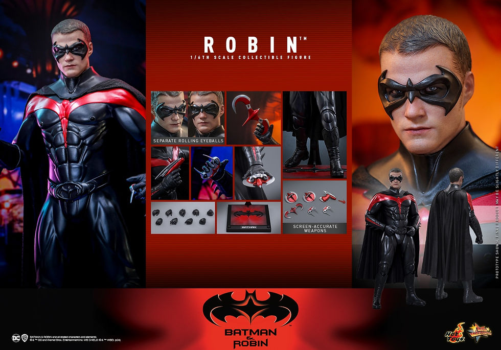 Miniatura: Batman & Robin (1997) 1/6 Robin MMS787