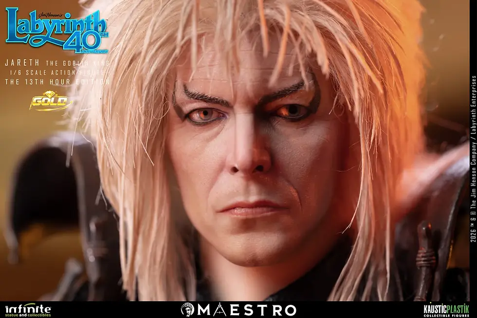 Thumbnail: Labyrinth Jareth The Goblin King 1/6 Action Figure The 13th Hour Edition
