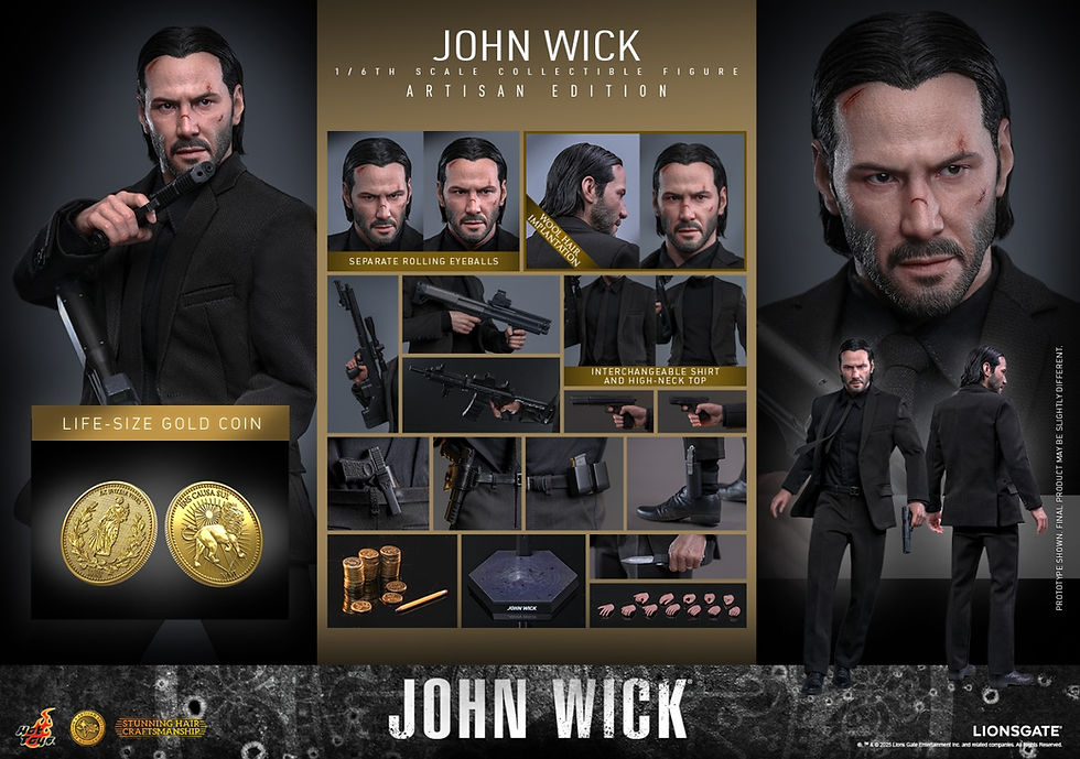 Miniatura: John Wick 1/6 John Wick ARTISAN edition MMS832AE
