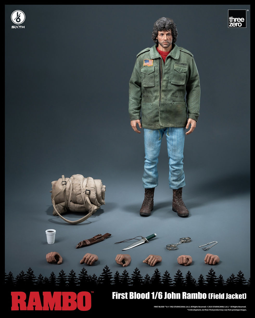 Thumbnail: Rambo: First Blood 1/6 John Rambo (Field Jacket)