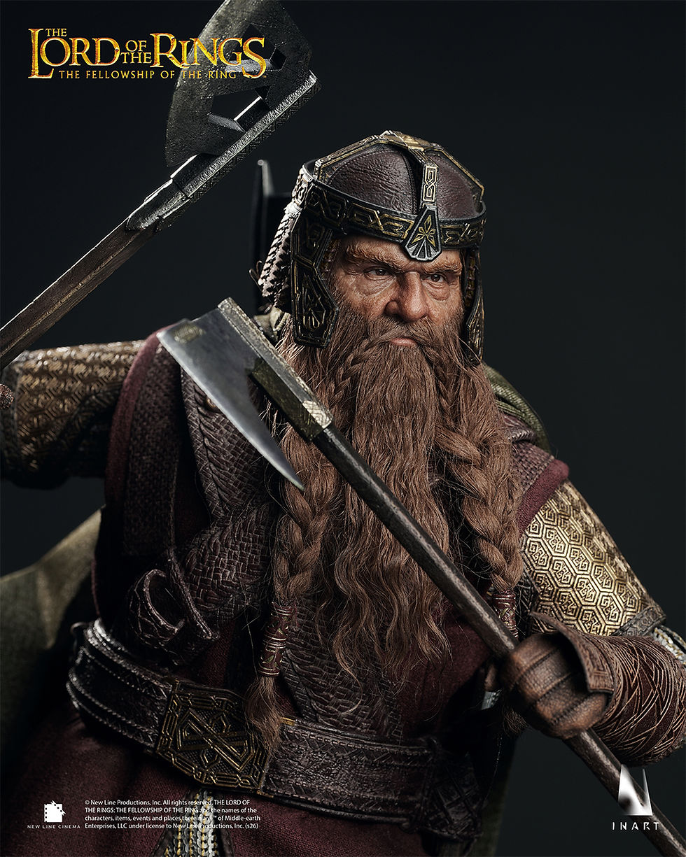 Miniatura: INART Lord of the Rings 1/6 Gimli Ag A033