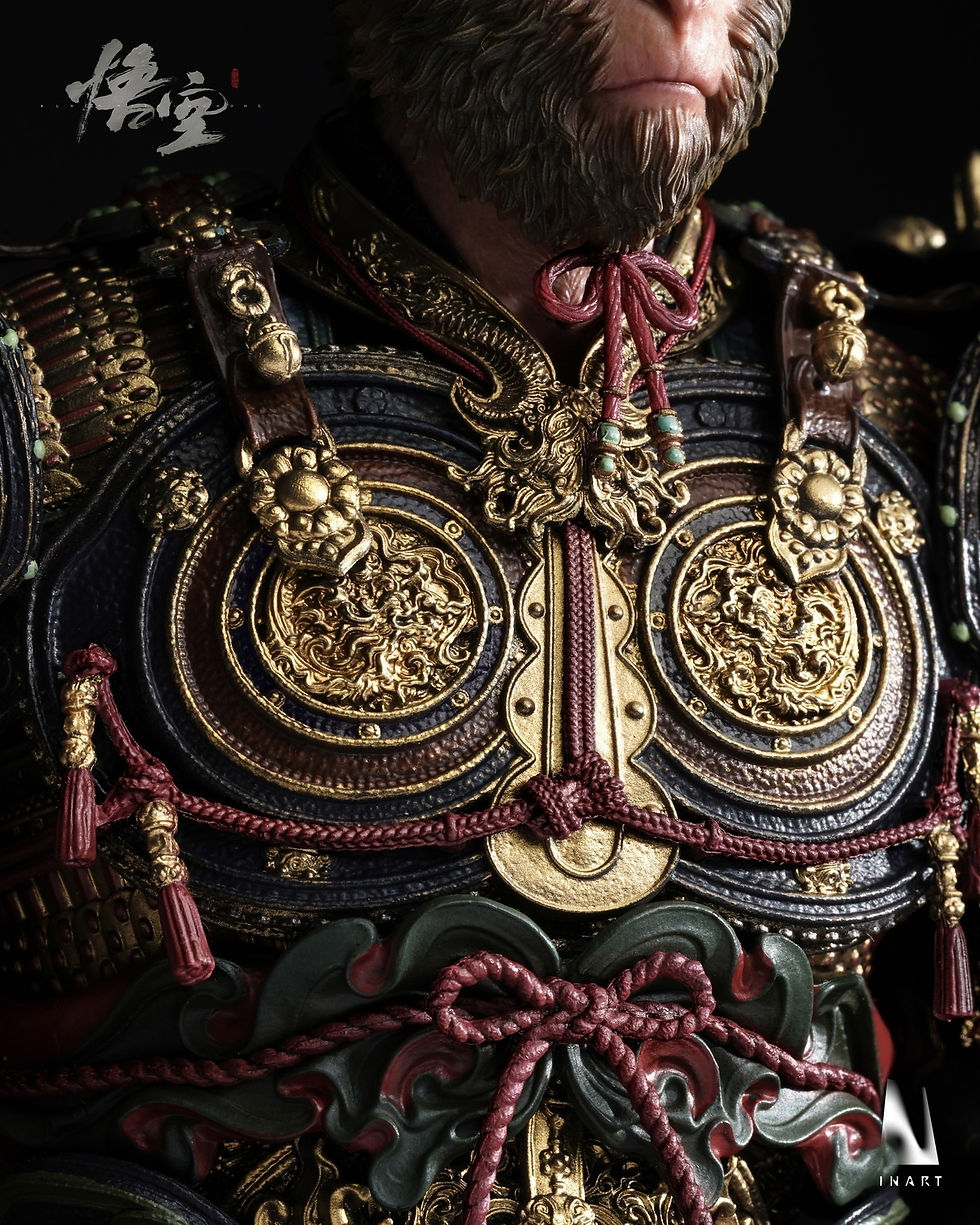 Miniatura: InArt Black Myth 1/6 Wukong Great Sage Armor Set MAG-015