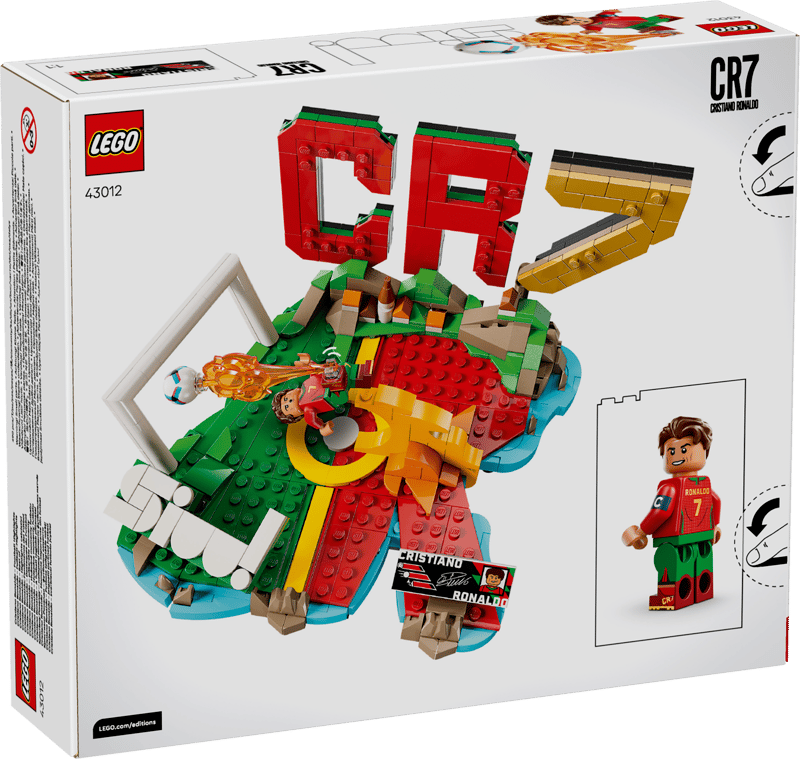 Miniatura: Lego 43012 Editions -  Cristiano Ronaldo Football Highlights