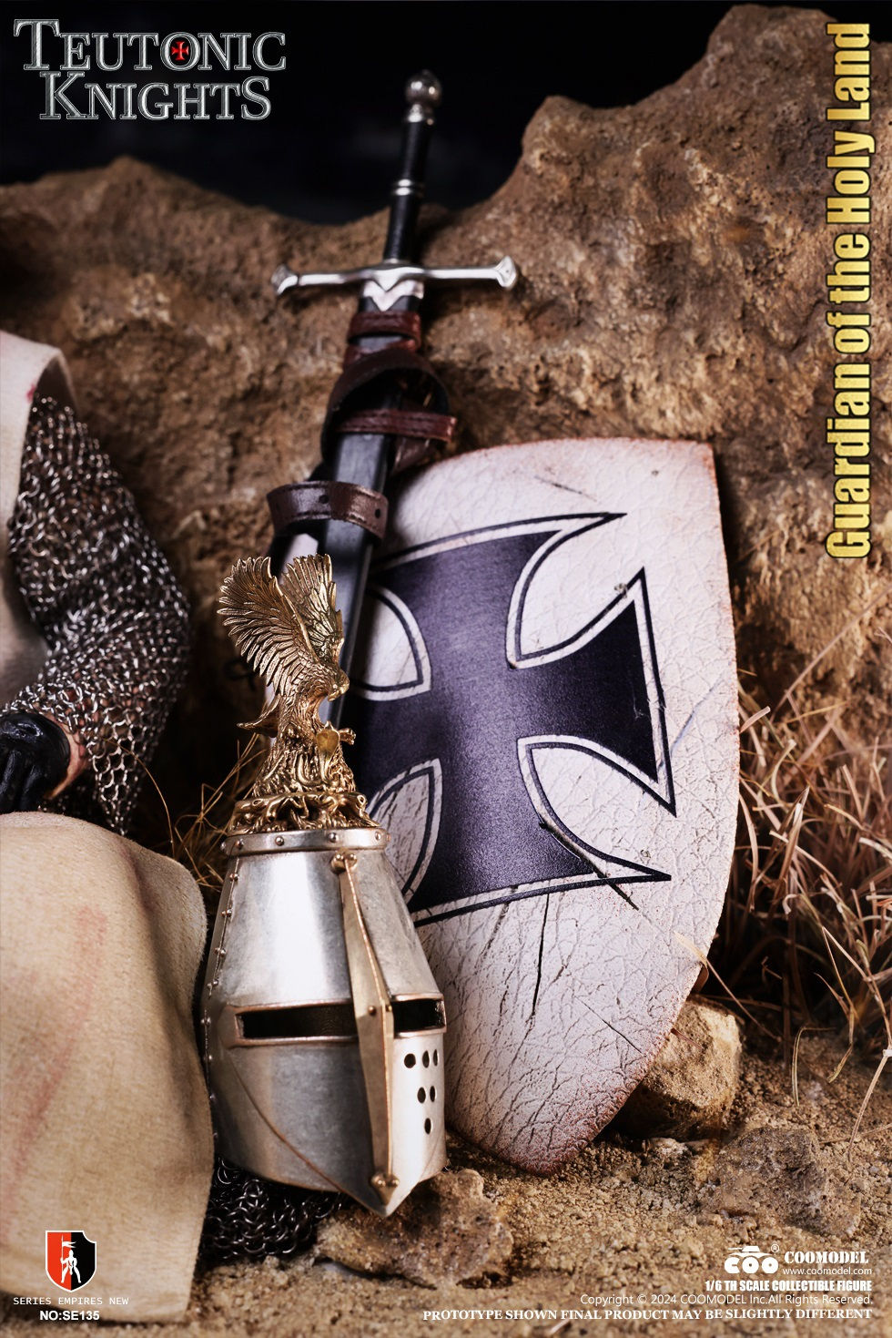 Thumbnail: Coomodel Teutonic Knights 1/6 Guardian of the Holy Land SE135