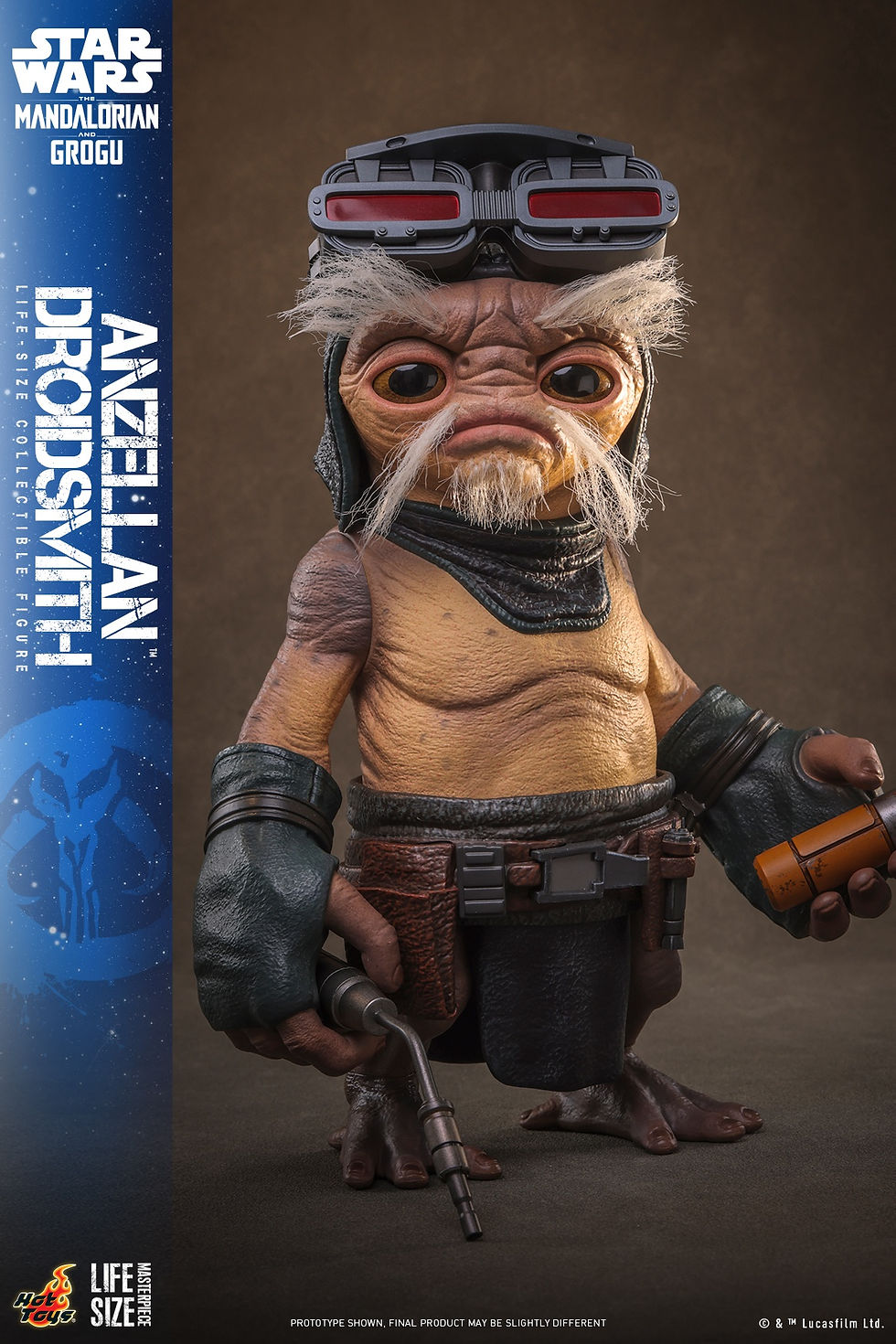 Miniatura: Star Wars: The Mandalorian and Grogu 1/1 Anzellan Droidsmith LMS017