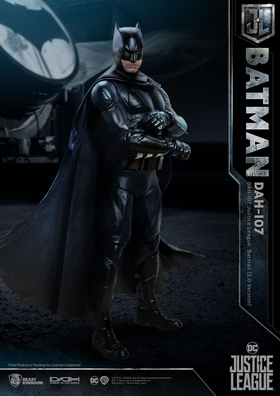 Thumbnail: Justice League Dynamic 8ction Heroes Action Figure 1/9 Justice League Batman 20