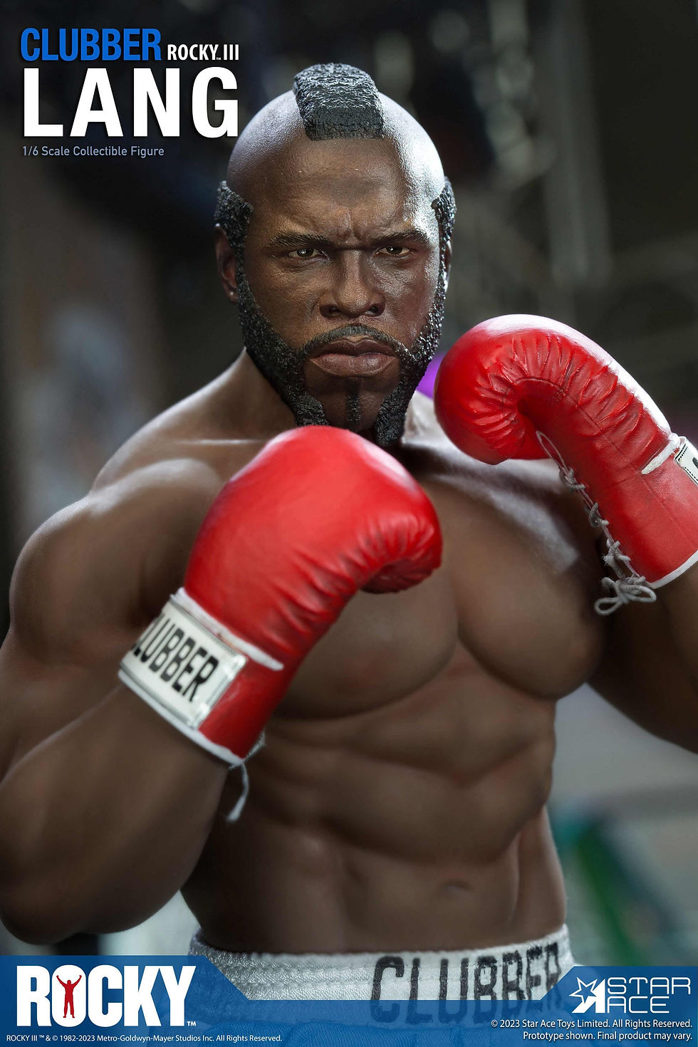 Miniatura: Rocky III Statue 1/6 Clubber Lang Deluxe Version 30 cm
