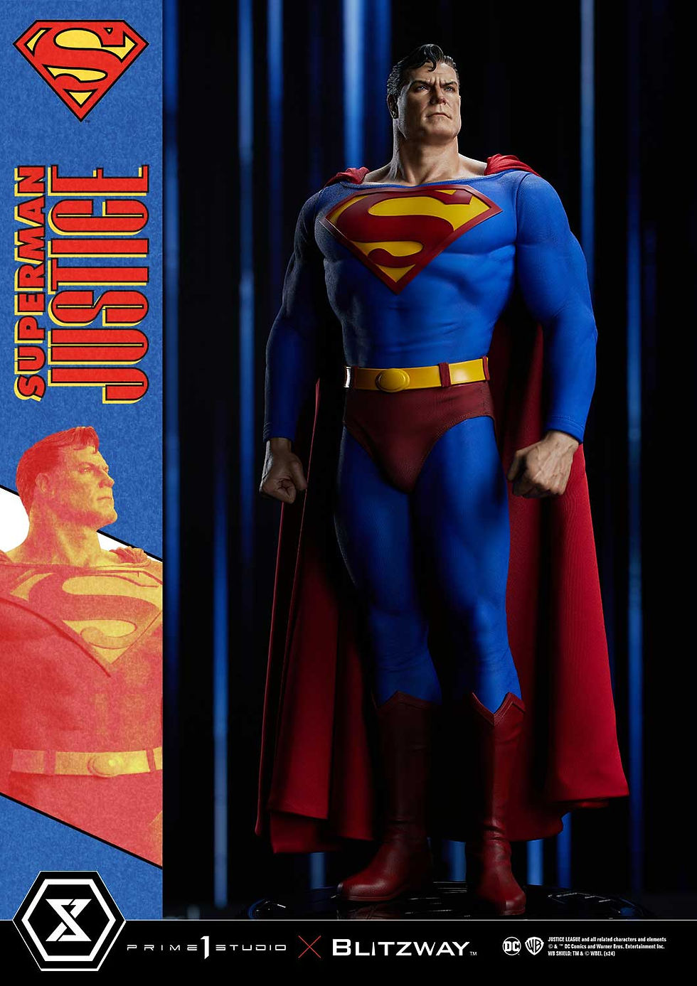 Miniatura: Prime 1 Studio Dc Comics 1/3 Superman Justice Comics 57 cm
