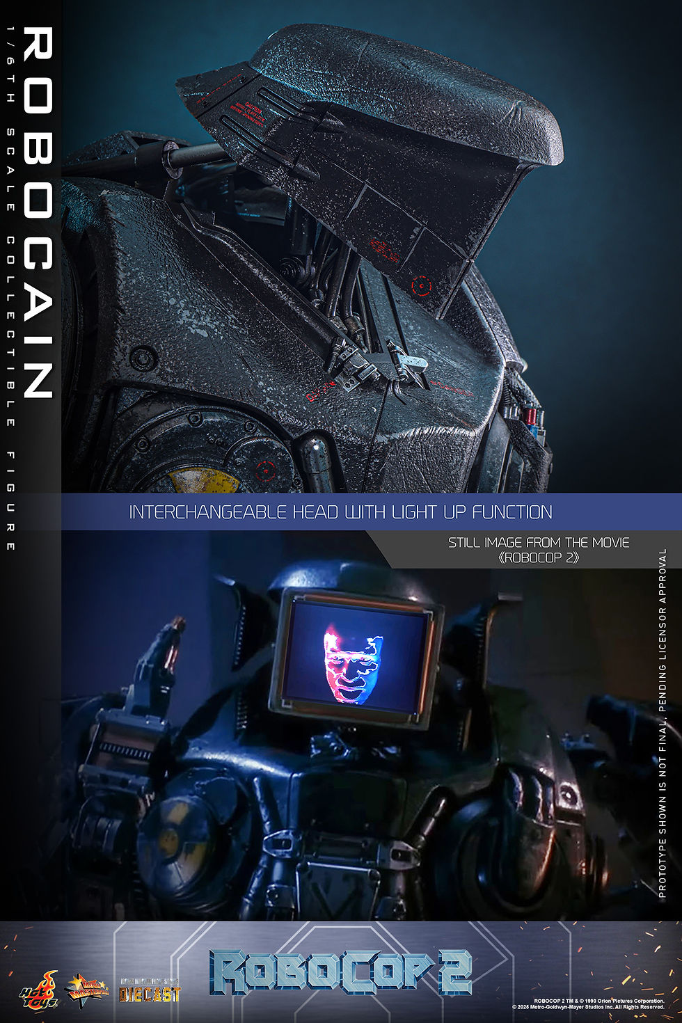 Thumbnail: Robocop 2 1/6 Robcain MMS828D75