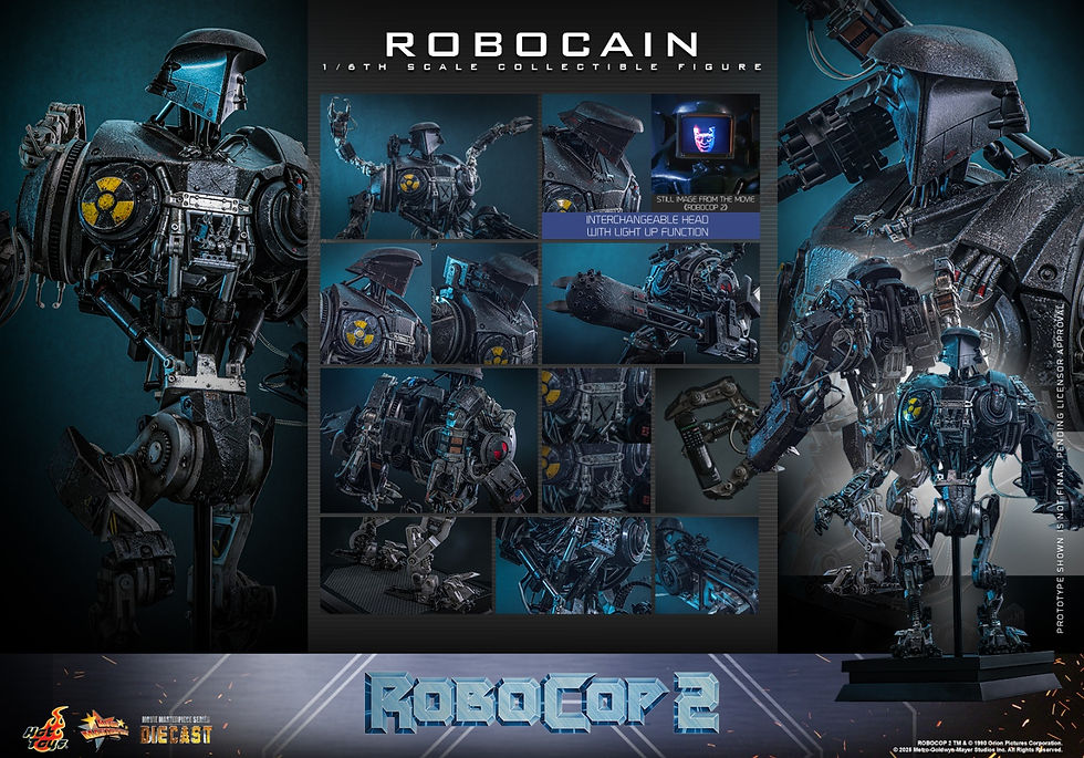 Thumbnail: Robocop 2 1/6 Robcain MMS828D75