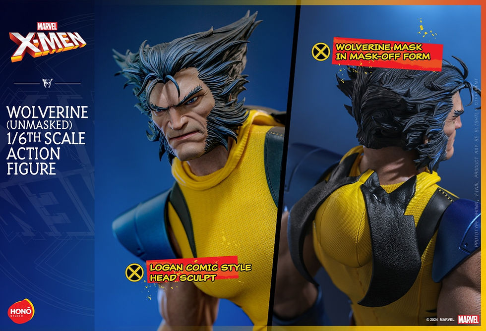 Miniatura: HONO X-Men Wolverine 1/6 (senza maschera)  HS06