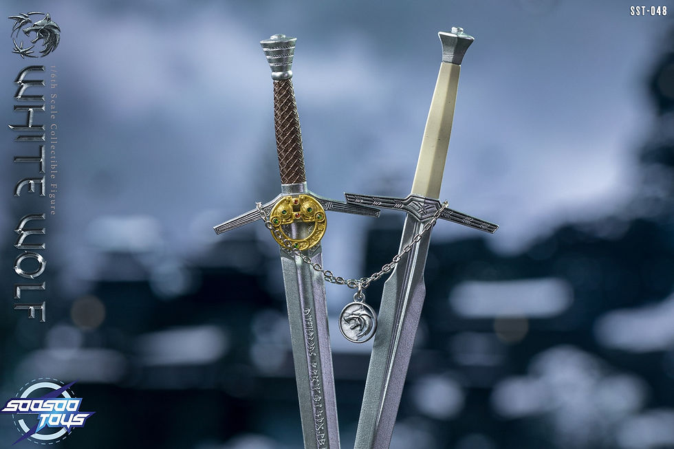 Thumbnail: Soosootoys The Witcher 1/6 White  Wolf SST048