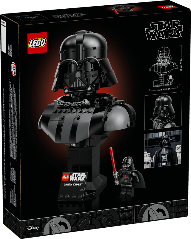 Miniatura: Lego 75439 Star Wars - Darth Vader Busto
