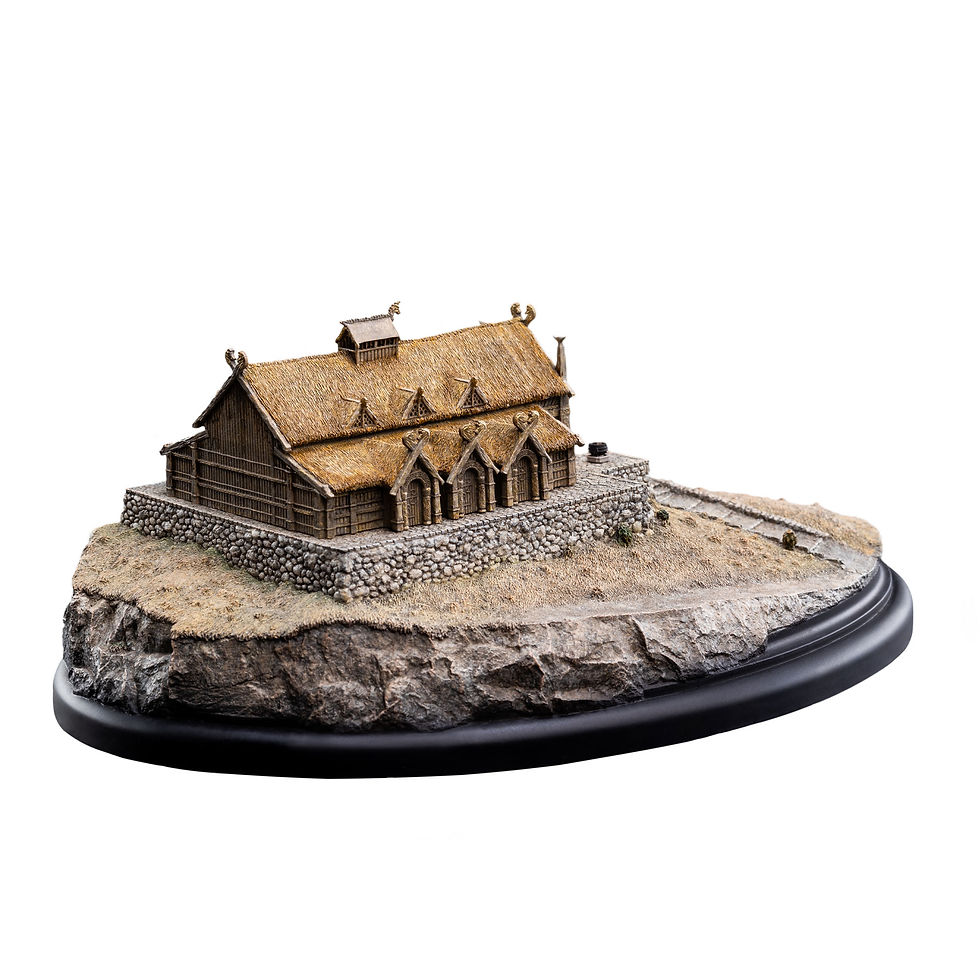 Thumbnail: Weta Workshop Tempio d'Oro di Edoras 22cm