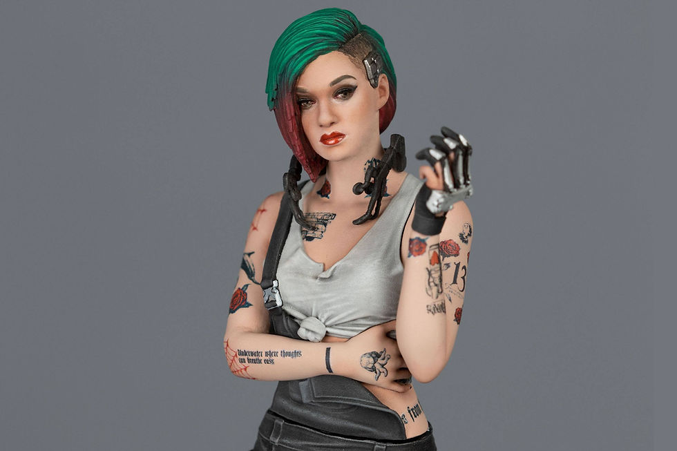 Miniatura: Cyberpunk 2077 PVC Statue Judy Alvarez 23 cm
