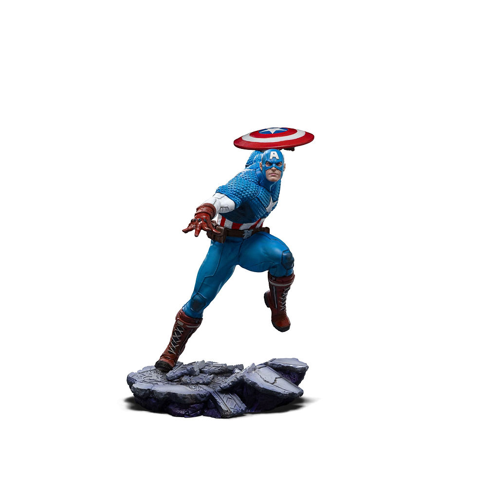 Miniatura: Marvel BDS Art Scale Statue 1/10 Captain America 22 cm