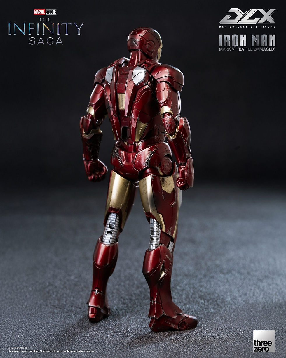 Thumbnail: The Avengers 1/12 DLX Iron Man Mark VII (Battle Damaged)  17,5 cm