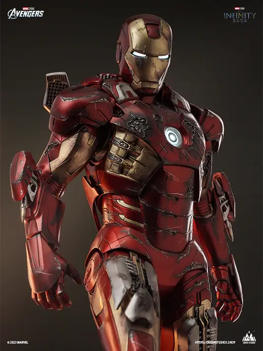 Thumbnail: Iron Man Mark VII 1/3 BATTLE DAMAGE Scale Statue