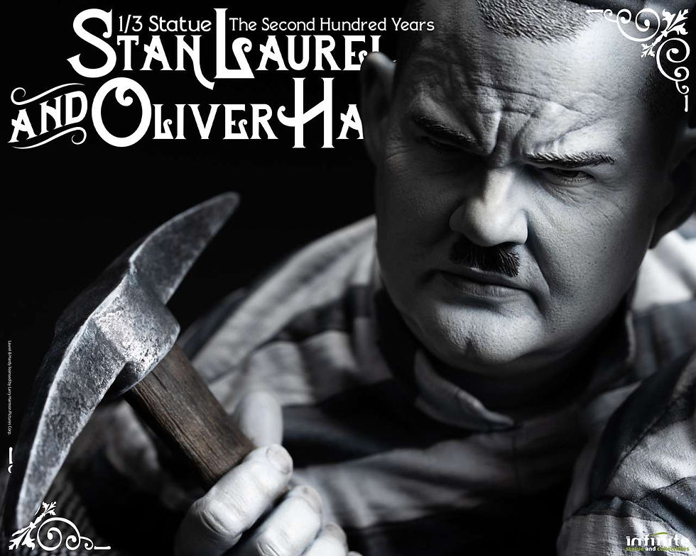 Miniatura: Stan Laurel & Oliver Hardy 1/3 Statue