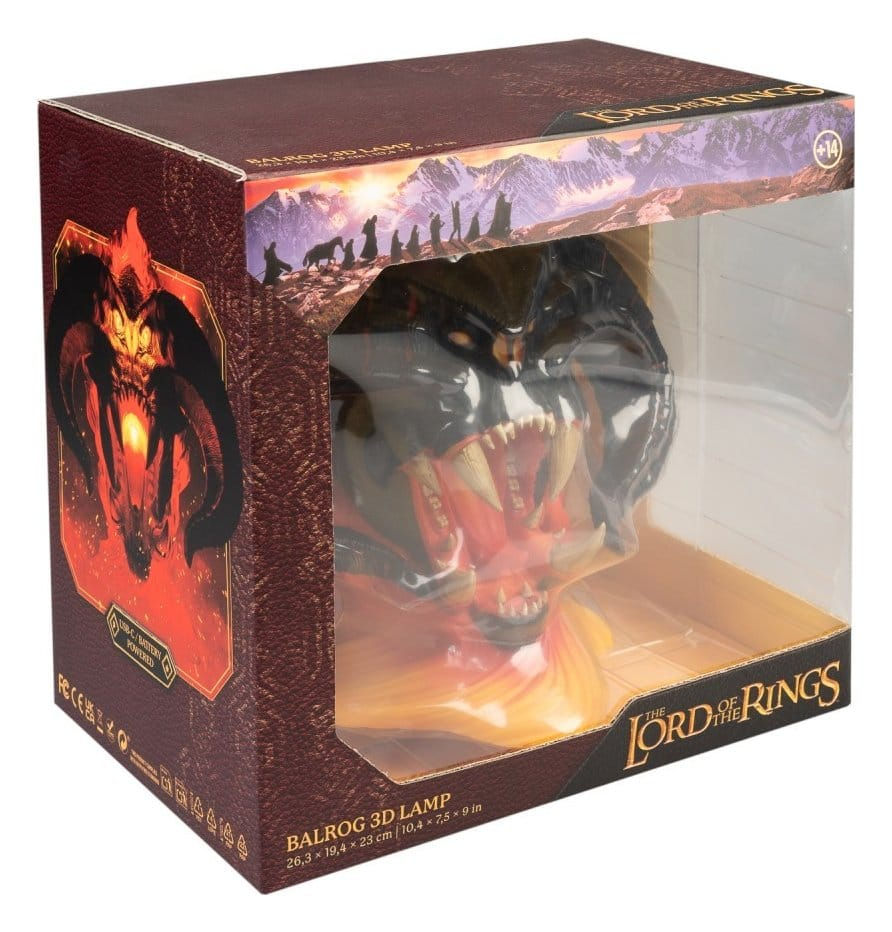Miniatura: The Lord of the Rings Lamp Balrog 19 cm
