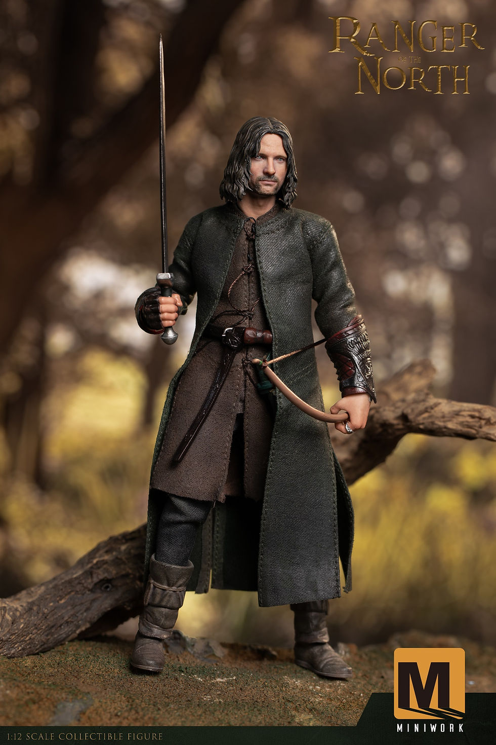 Miniatura: MiniWork Ranger of The North 1/12 Aragorn MW-001