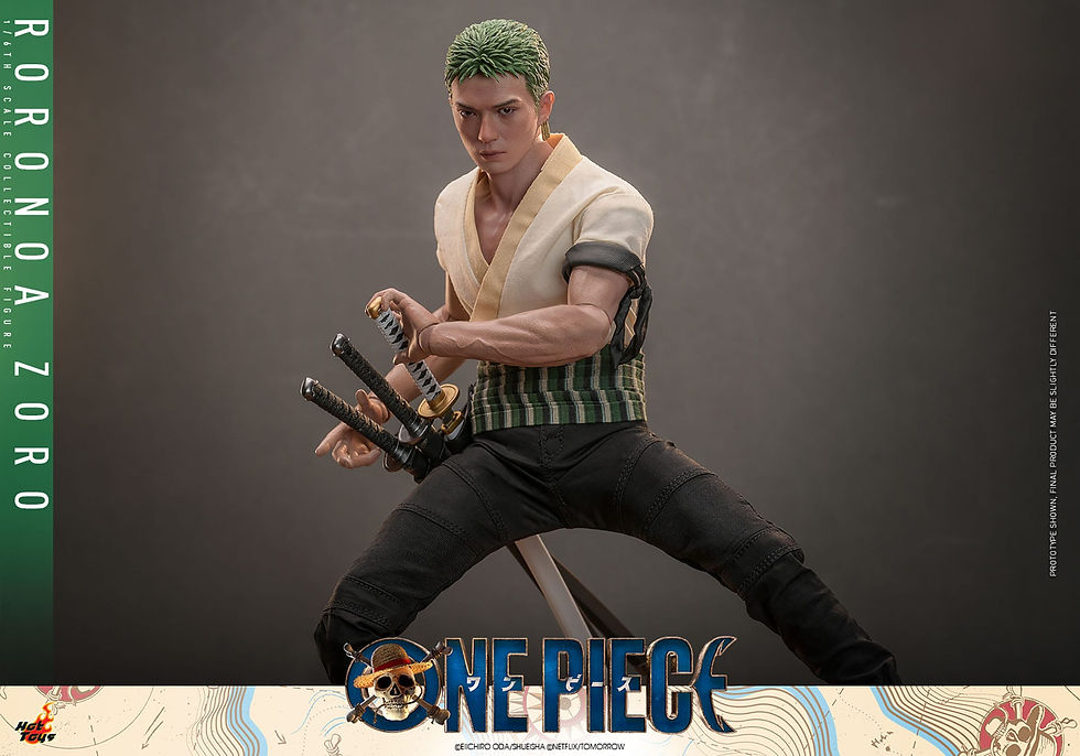 Miniatura: One Piece (Netflix) Action Figure 1/6 Roronoa Zoro 31 cm