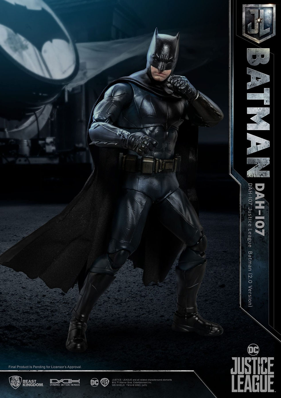 Thumbnail: Justice League Dynamic 8ction Heroes Action Figure 1/9 Justice League Batman 20