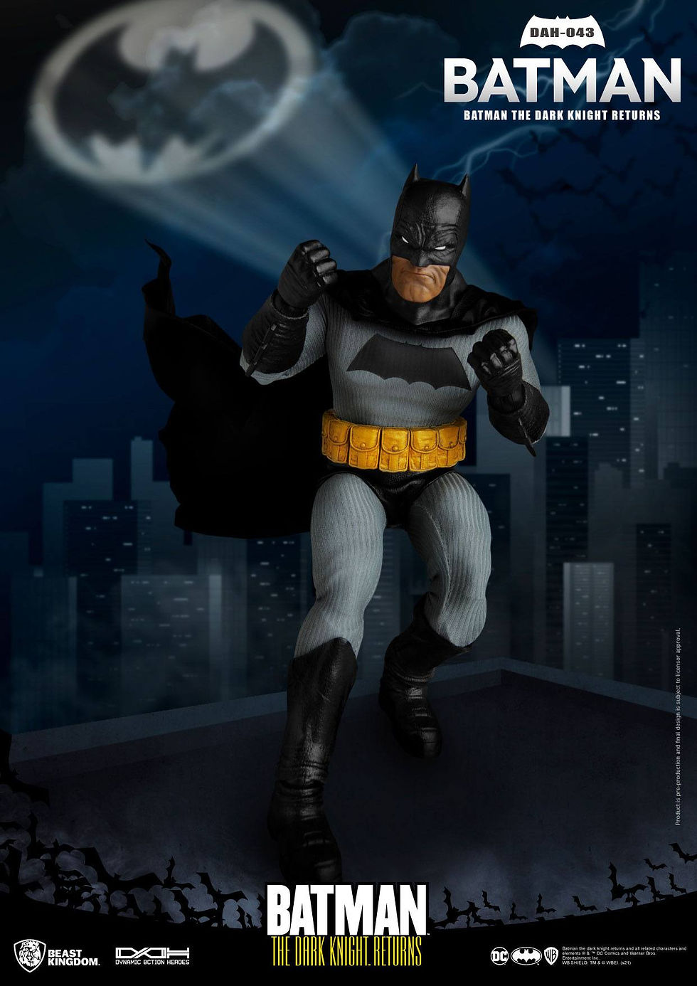 Miniatura: Batman The Dark Knight Return Dynamic 8ction Heroes Action Figure 1/9 Batman 21