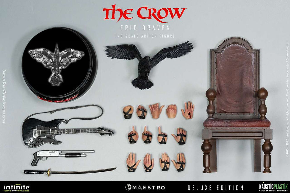 Miniatura: The Crow  Maestro Line 1/6 Luxury Eric Draven Deluxe Edition