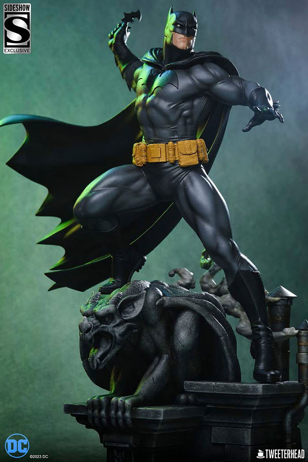 Miniatura: DC Comics Maquette 1/4 Batman (Black and Gray Edition) 66 cm