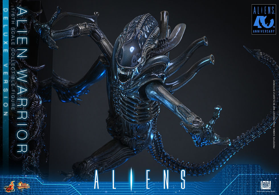 Thumbnail: Aliens 1/6 Alien Warrior Deluxe Ver. MMS899