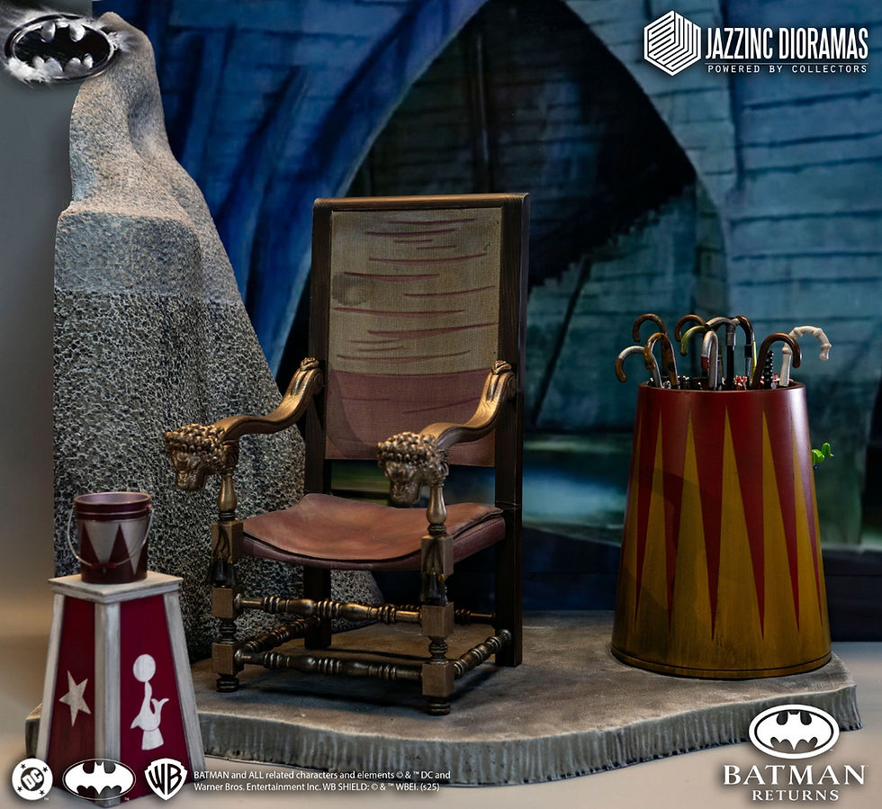 Miniatura: Jazzinc Dioramas Batman Returns 1992 1/6 Penguin Deluxe Double Pack